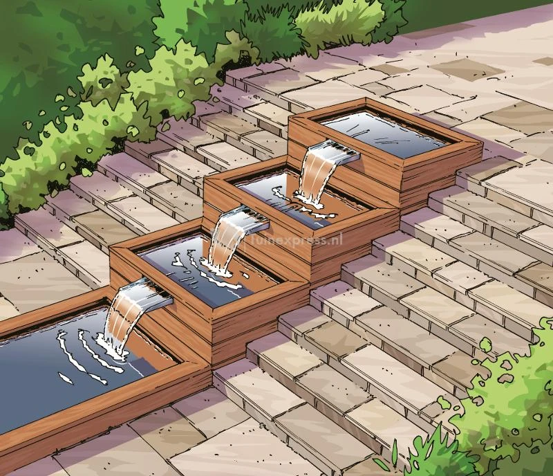 Ubbink Brisbane 30 Overloopelement 2 Ubbink Brisbane 30 Overloopelement - Afbeelding 2