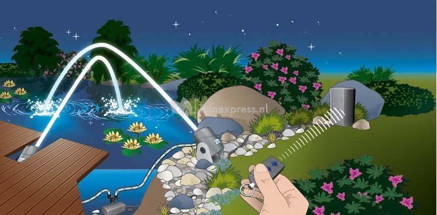 OASE Water Jet Lightning Fontein 6 OASE Water Jet Lightning Fontein - Afbeelding 6