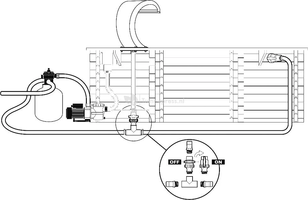 Ubbink Waterval Mamba Met Led-verlichting 4 Ubbink Waterval Mamba Met Led-verlichting - Afbeelding 4