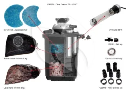 Velda Drukfilter Clear Control Met UV-C -Vijver Winkel clear control 75 drukfilter met uv c 126371 2 0 1000x722