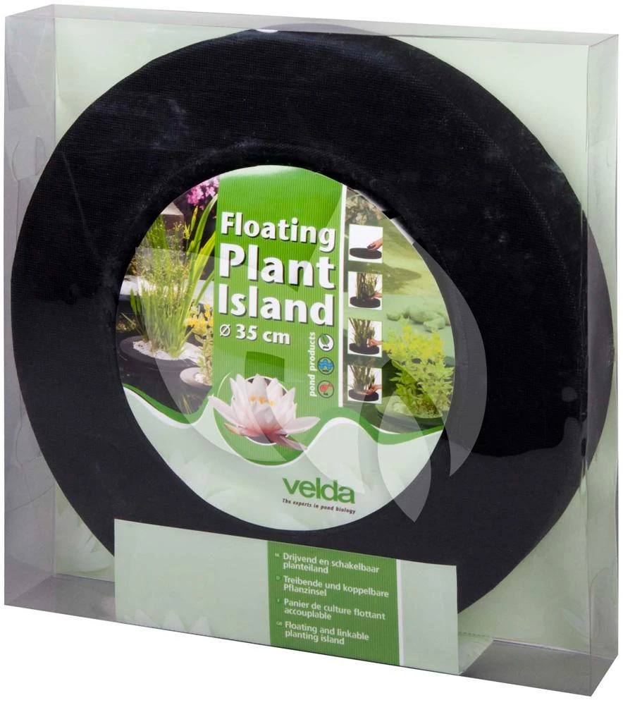 Drijvend Planteneiland 25 Cm Rond Velda 3 Drijvend Planteneiland 25 Cm Rond Velda - Afbeelding 3