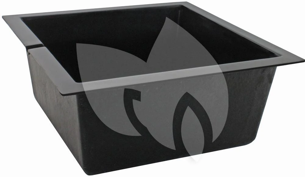 Fonteinvijver Polyester Vierkant 70x70x30cm 1 Fonteinvijver Polyester Vierkant 70x70x30cm