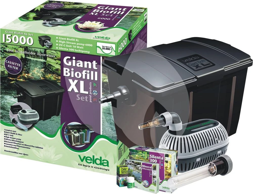 Velda Giant Biofill XL Doorstroomfilter Set 4 Velda Giant Biofill XL Doorstroomfilter Set - Afbeelding 4