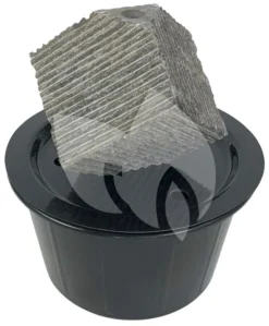 Kubus Waterornament Natuursteen 25 Cm Doorsnede