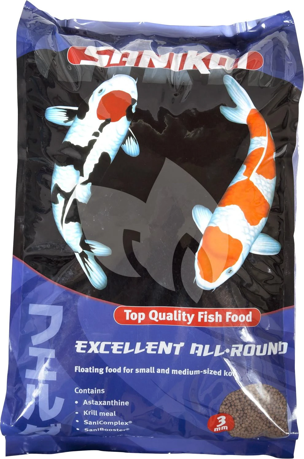 SaniKoi Excellent All-round Visvoer 3mm - 10 Liter 1 SaniKoi Excellent All-round Visvoer 3mm - 10 Liter