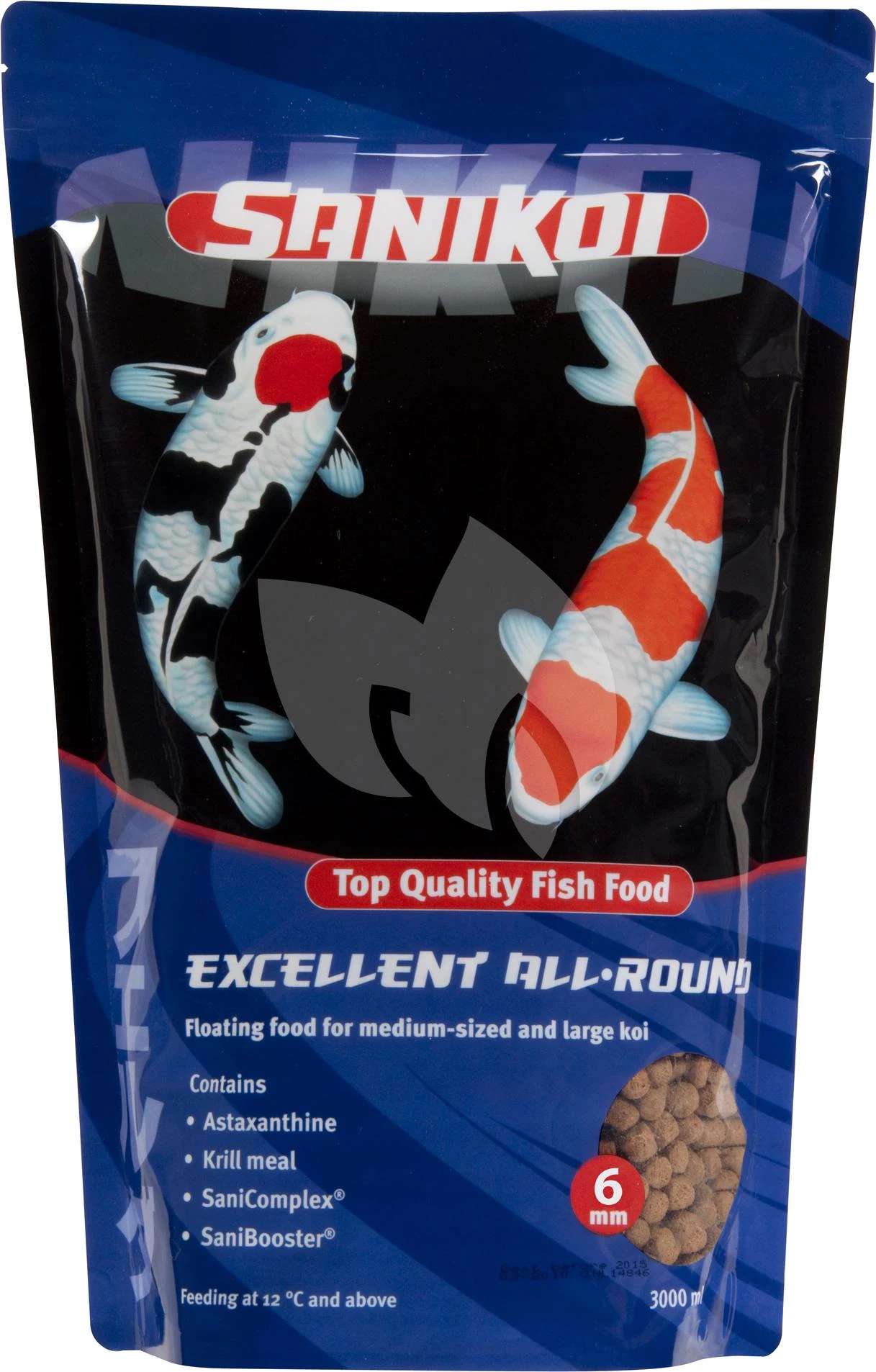 SaniKoi Excellent All-round Visvoer 6mm - 3 Liter 1 SaniKoi Excellent All-round Visvoer 6mm - 3 Liter