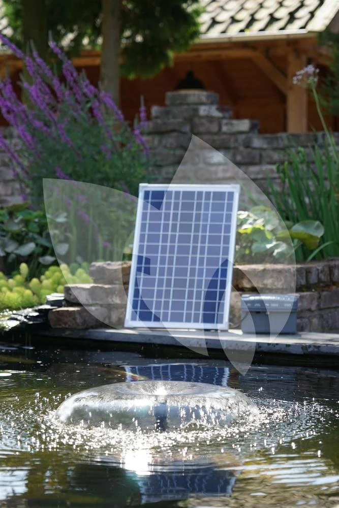 Ubbink SolarMax 1000 Vijverpomp Fontein Met Zonnepaneel - Inclusief Accu 2 Ubbink SolarMax 1000 Vijverpomp Fontein Met Zonnepaneel - Inclusief Accu - Afbeelding 2