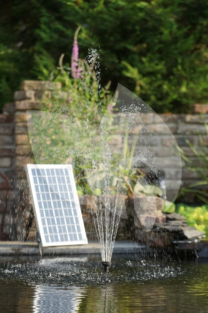 Ubbink SolarMax 600 Vijverpomp Fontein Met Zonnepaneel - Exclusief Accu 2 Ubbink SolarMax 600 Vijverpomp Fontein Met Zonnepaneel - Exclusief Accu - Afbeelding 2
