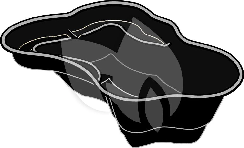 Ubbink Iris SII Voorgevormde Vijver 1 Ubbink Iris SII Voorgevormde Vijver