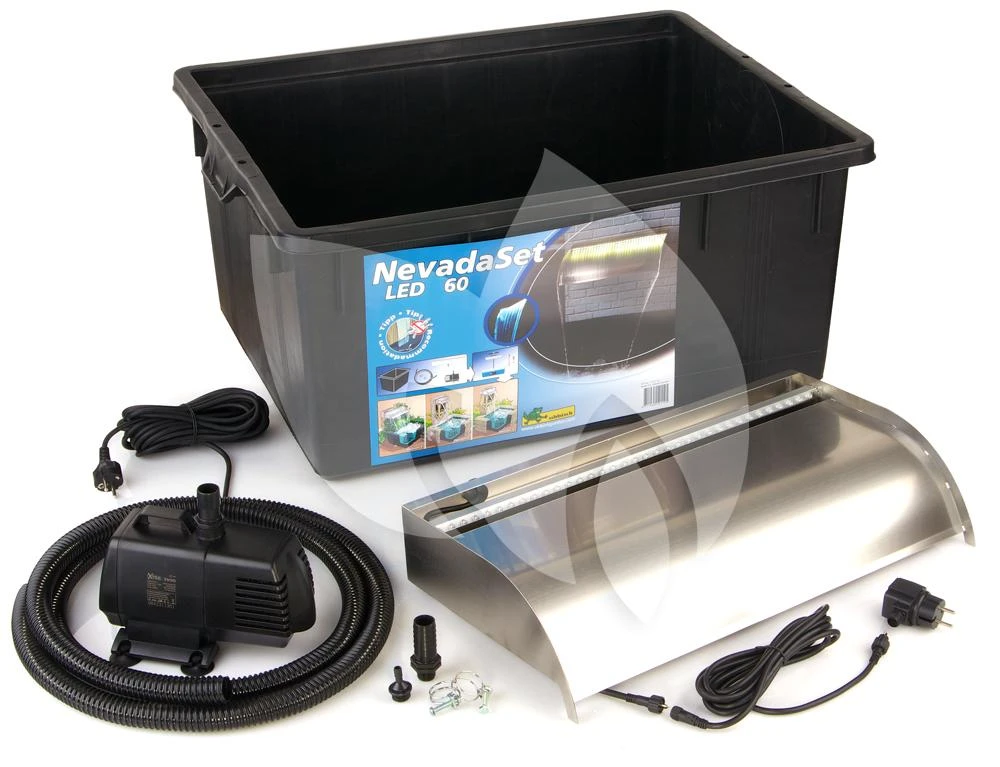 Ubbink Nevada 60 LED Waterval Set 1 Ubbink Nevada 60 LED Waterval Set