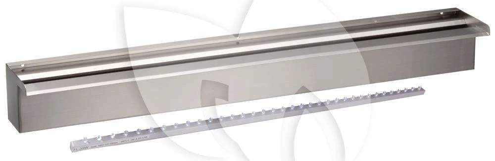 Ubbink Niagara 90 Rvs Waterval LED 1 Ubbink Niagara 90 Rvs Waterval LED