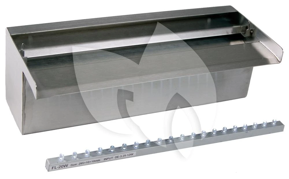 Ubbink Niagara 30 Rvs Waterval LED 1 Ubbink Niagara 30 Rvs Waterval LED