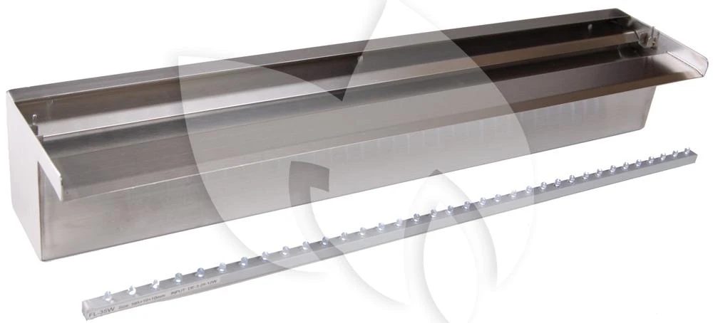 Ubbink Niagara 60 Rvs Waterval LED 1 Ubbink Niagara 60 Rvs Waterval LED