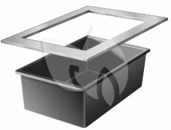 Ubbink Quadra C3 Voorgevormde Vijver -Vijver Winkel ubbink rvs vijverrand voor quadra c3 vijverbak 8711465110068 1 0 1000x758