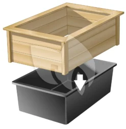 Ubbink Quadra C3 Voorgevormde Vijver -Vijver Winkel ubbink rvs vijverrand voor quadra c3 vijverbak 8711465110068 2 0 972x1000