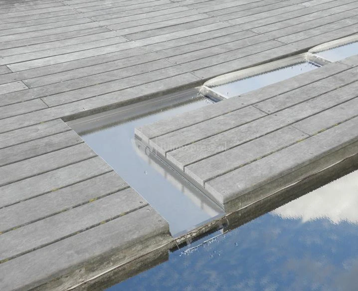 Ubbink Wolga Beekloop Recht Rvs 3 Ubbink Wolga Beekloop Recht Rvs - Afbeelding 3